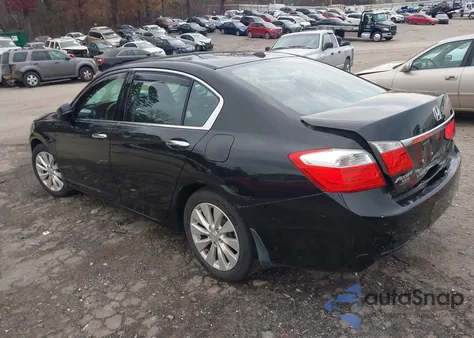 2013 Honda Accord Ex-L V-6 из США, поврежденный, VIN 1HGCR3F86DA021731